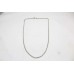 Chain Silver Necklace Unisex Women Men Solid Handmade Designer C990